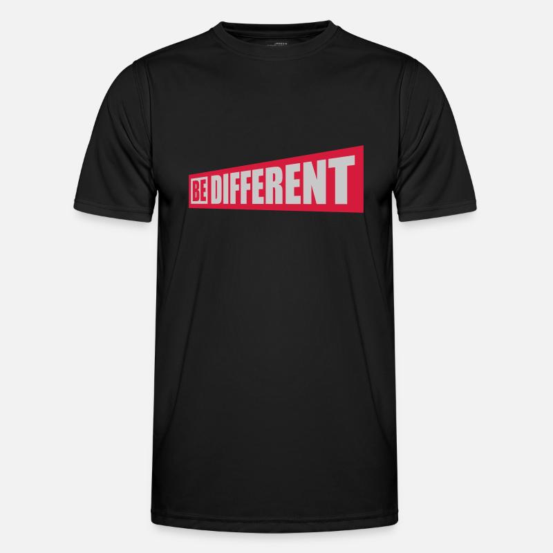 Be different Logo Design Men's Functional T-Shirt