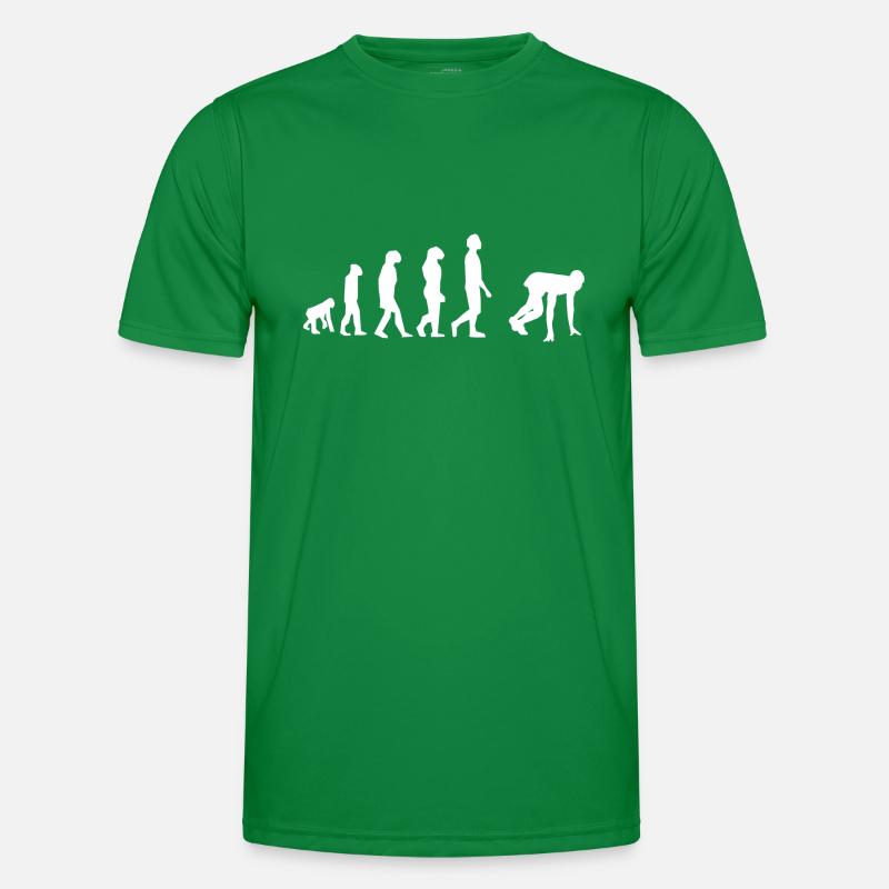100 Meter Evolution Männer Funktions-T-Shirt