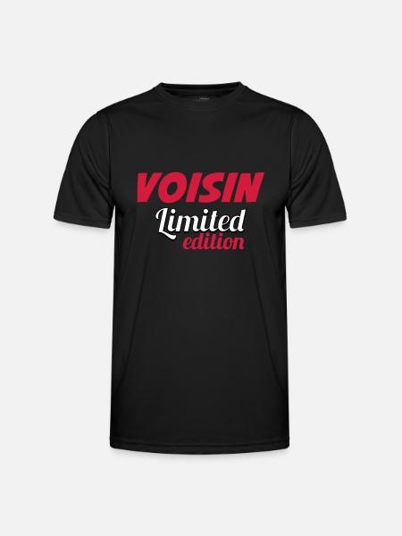 VOISIN LIMITIERTE EDITION - Männer Funktions-T-Shirt - Schwarz