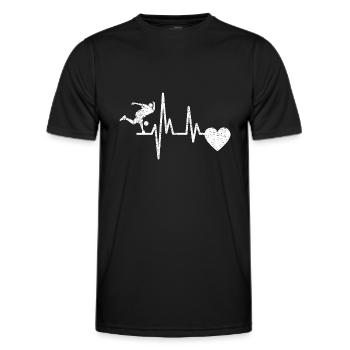 Bowling Cadeau Bowling Bowling Bowling Bowling Bowling Ball - T-shirt sport Homme - noir - Devant - AI Model Male 178 dark (178cm)
