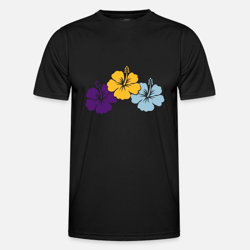 hibiscus Men's Functional T-Shirt