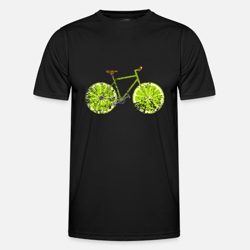Vélo Fruit Fruit Rétro Vintage Grunge T-shirt sport Homme