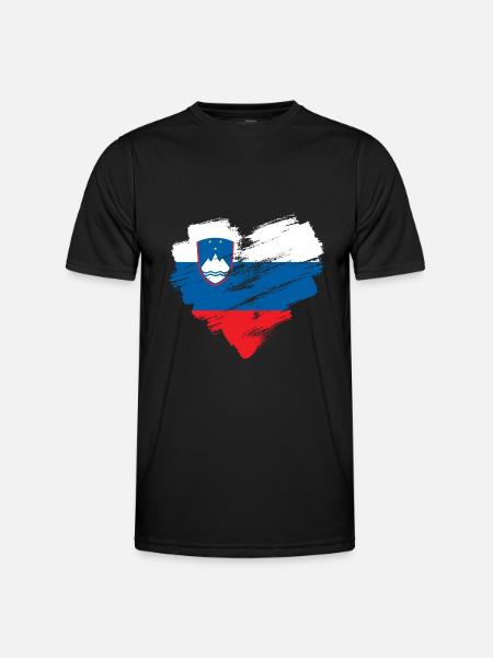 Slovenia - Men's Functional T-Shirt - black