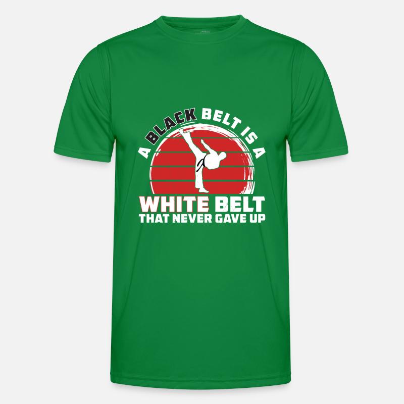 Karate Motivation - White Belt Karate Men's Functional T-Shirt