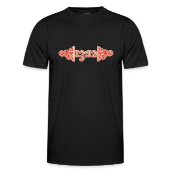 ACAB - Männer Funktions-T-Shirt - Schwarz - Vorne - AI Model Male 178 dark (178cm)