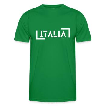 Italia - Männer Funktions-T-Shirt - Kelly Green - Vorne - AI Model Male 178 dark (178cm)