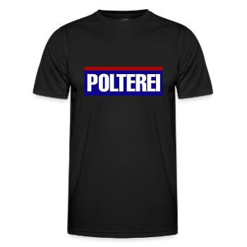 Junggesellenabschied Poltern Männer Bräutigam - Männer Funktions-T-Shirt - Schwarz - Vorne - AI Model Male 178 dark (178cm)