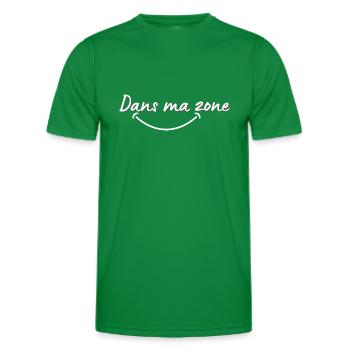 DANS MA ZONE - T-shirt sport Homme - vert - Devant - AI Model Male 178 dark (178cm)