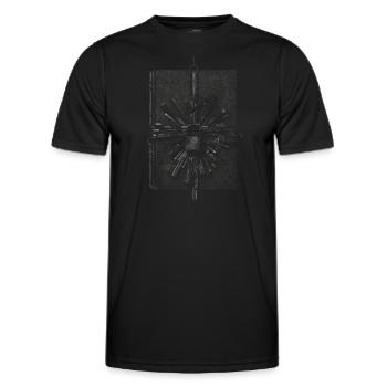 Keys of Secrecy Design - Men's Functional T-Shirt - black - Front - AI Model Male 178 dark (178cm)