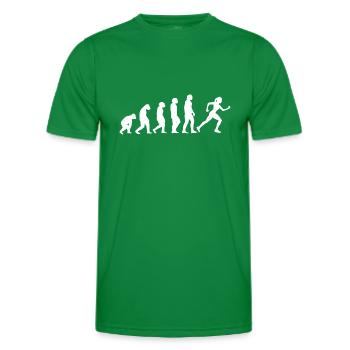 Evolution Running Coureurs Développement endurance - T-shirt sport Homme - vert - Devant - AI Model Male 178 dark (178cm)