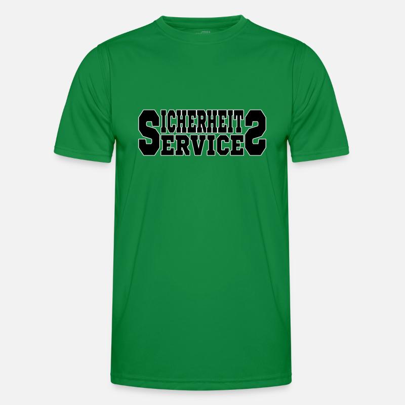 Sicherheits-Services Männer Funktions-T-Shirt
