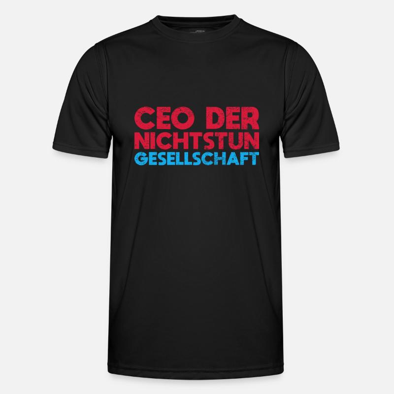 CEO Der Nichtstun Gesellschaft Männer Funktions-T-Shirt