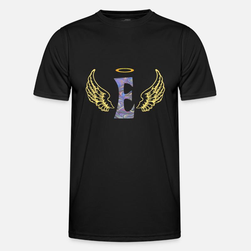 engel e e 45 - Männer Funktions-T-Shirt - Schwarz