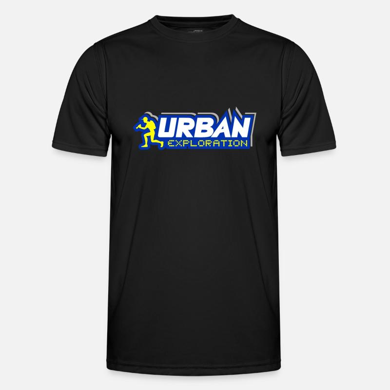 Urban Explorer Urbex Männer Funktions-T-Shirt