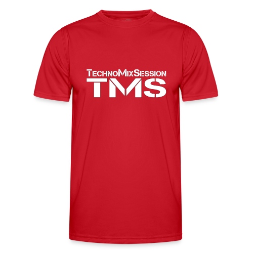 TMS-TechnoMixSession (white) - Männer Funktions-T-Shirt