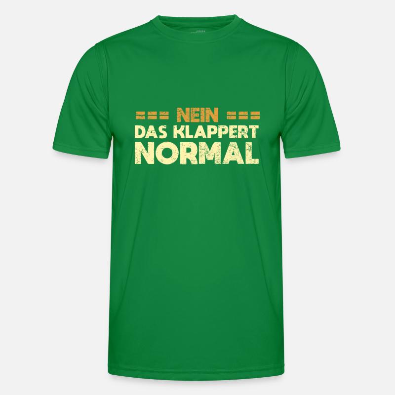 Nein, Das Klappert Normal Männer Funktions-T-Shirt