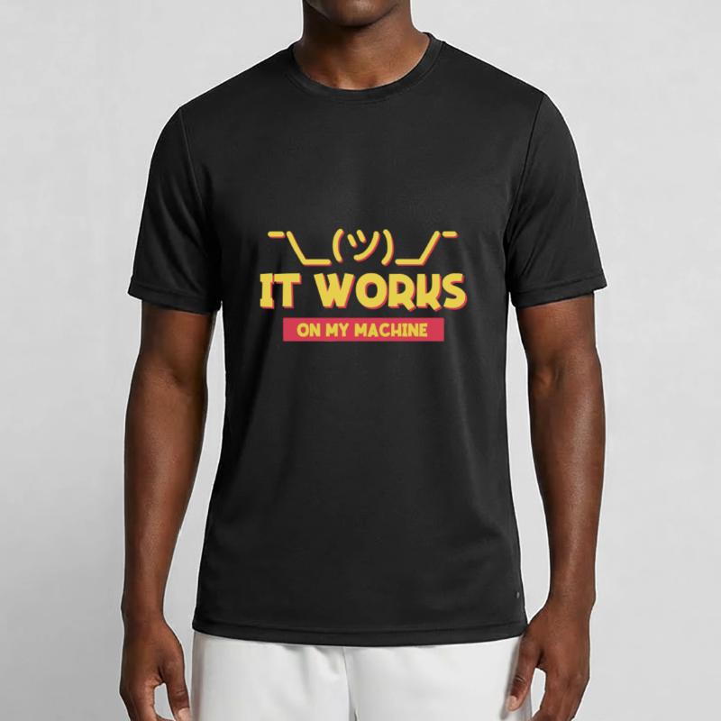 Assistance informatique et programmeur blague pour coder T-shirt sport Homme