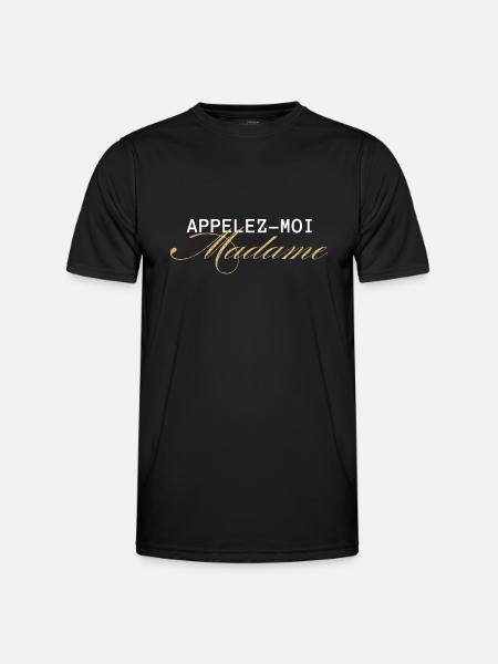 Call Me Mrs. Gold- Bride-to-be - Men's Functional T-Shirt - black