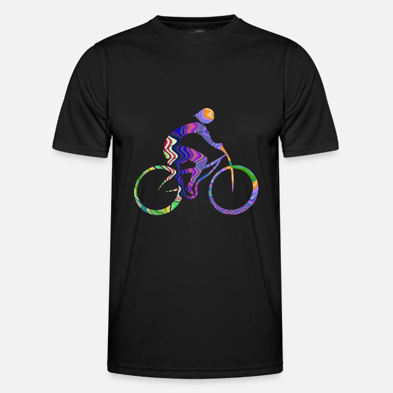 Radfahrer Männer Funktions-T-Shirt