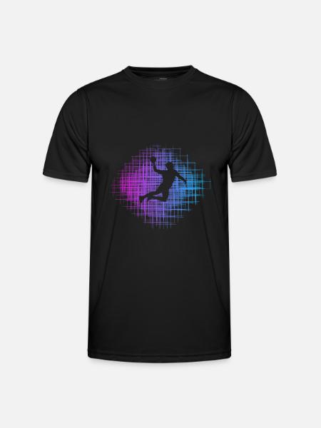 handball - Men's Functional T-Shirt - black