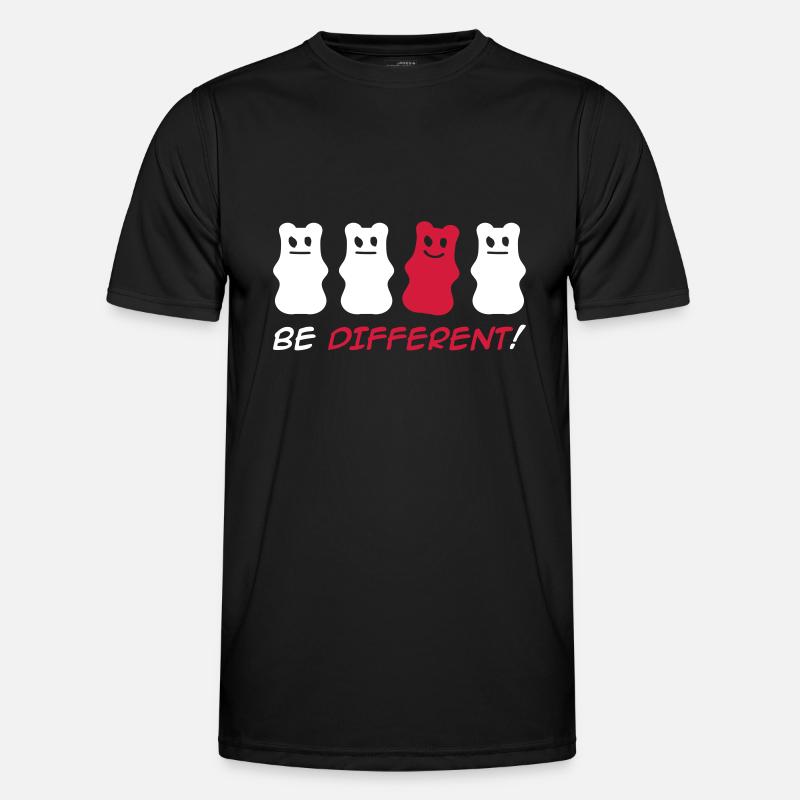 Be Different! - Men's Functional T-Shirt - black