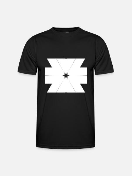 | patterns Star | Symbol - Men's Functional T-Shirt - black