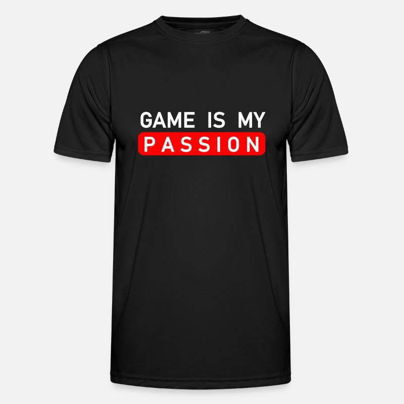 Game Gaming PC - Men's Functional T-Shirt - black