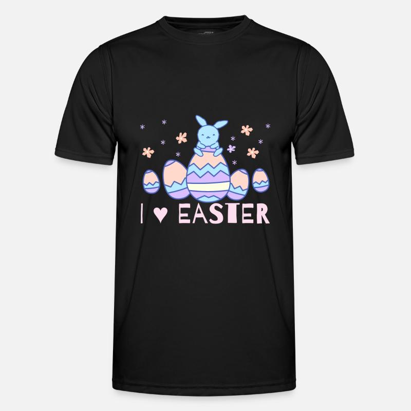 easter day - Men's Functional T-Shirt - black