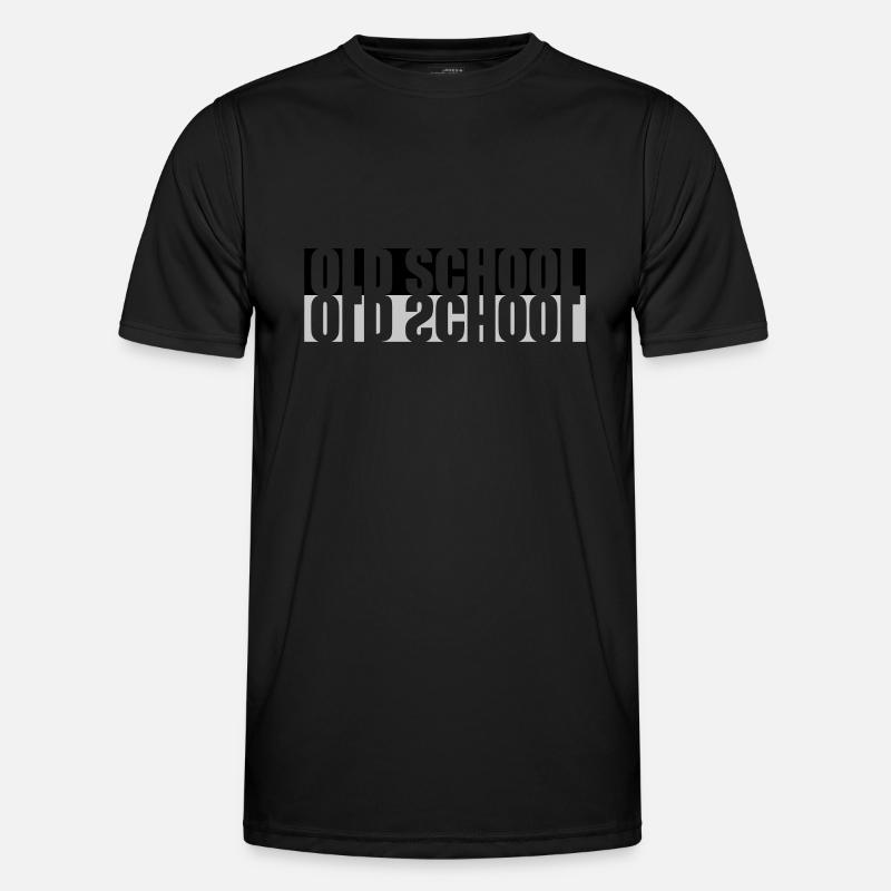 Mirrored Old School Men's Functional T-Shirt