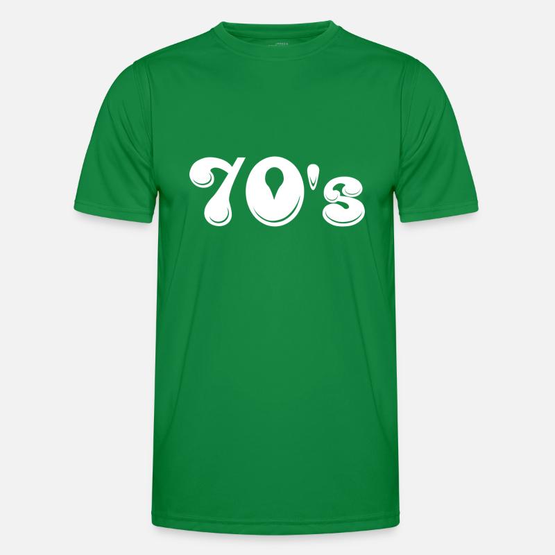70s | Seventies | Decade | Symbol Men's Functional T-Shirt
