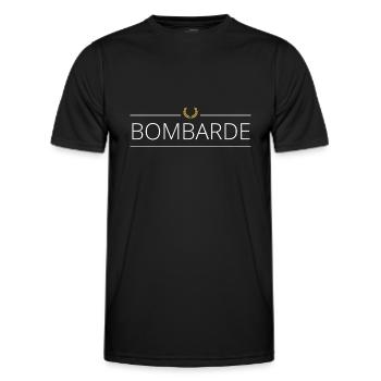 Bombing - Men's Functional T-Shirt - black - Front - AI Model Male 178 dark (178cm)