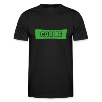 Naissance Carlie - T-shirt sport Homme - noir - Devant - AI Model Male 178 dark (178cm)