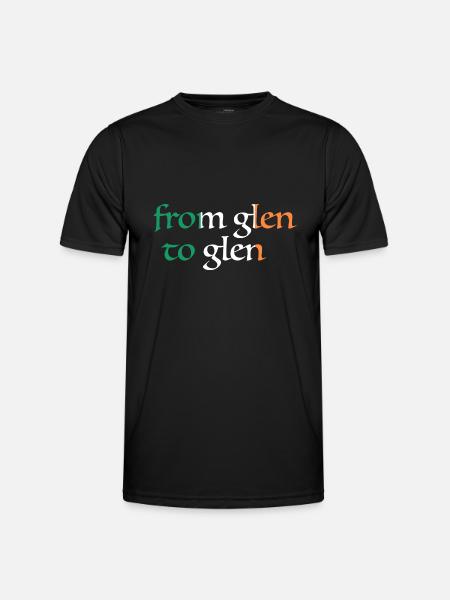 De Glen à Glen - T-shirt sport Homme - noir