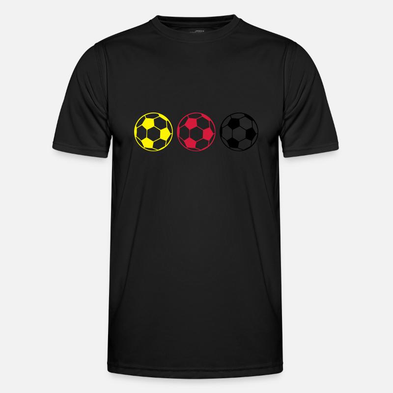 soccer_germany - Men's Functional T-Shirt - black