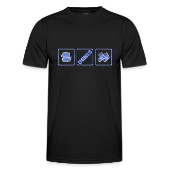 Naissance Denis - T-shirt sport Homme - noir - Devant - AI Model Male 178 dark (178cm)