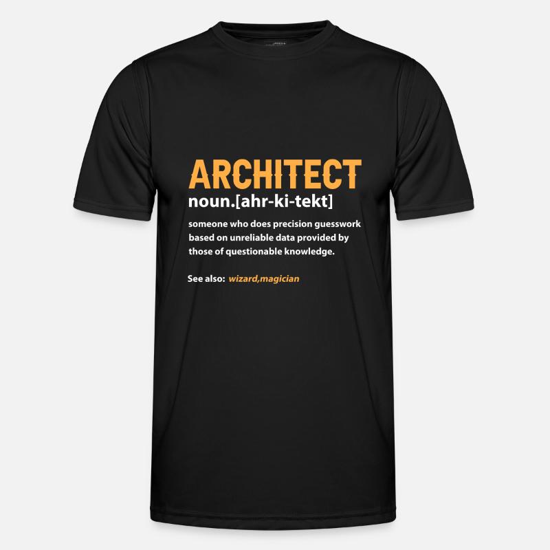 Architect - Men's Functional T-Shirt - black