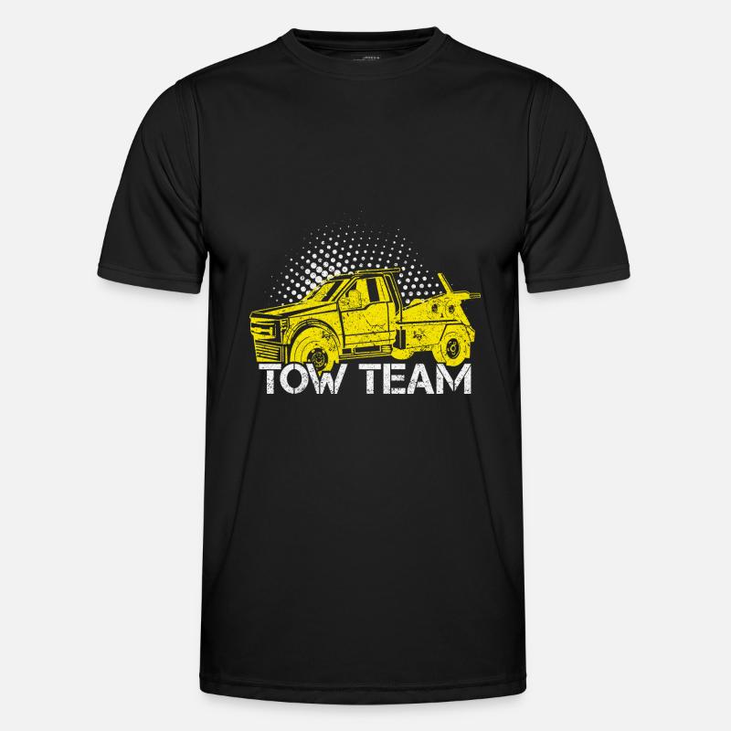 Abschleppwagen Abschleppdienst Abschlepper Männer Funktions-T-Shirt