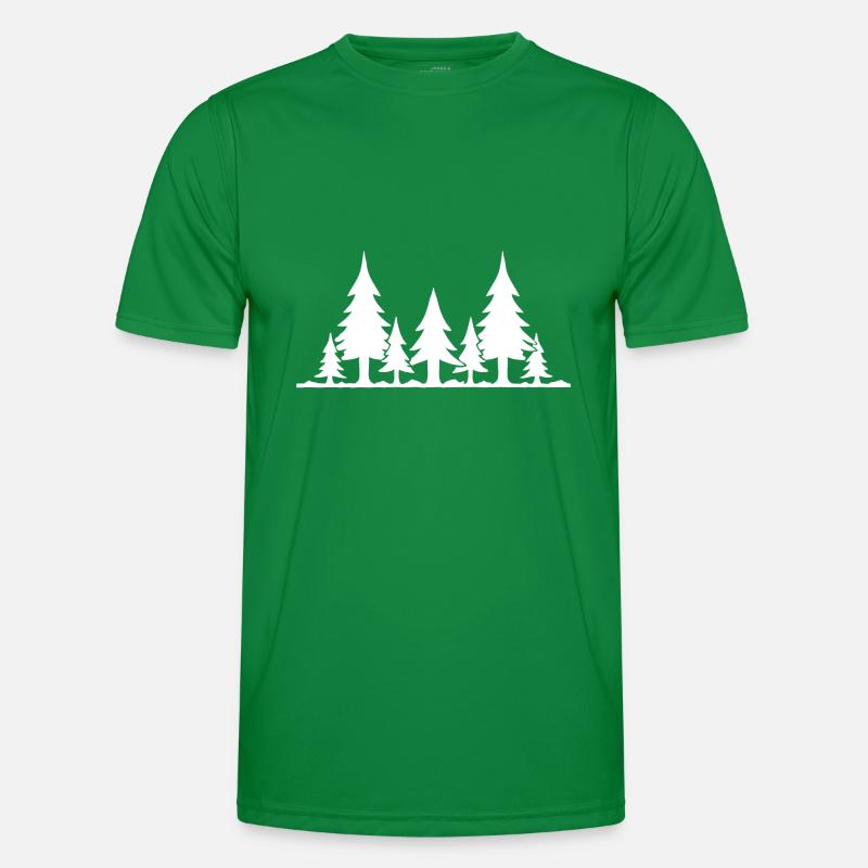 Wald Männer Funktions-T-Shirt