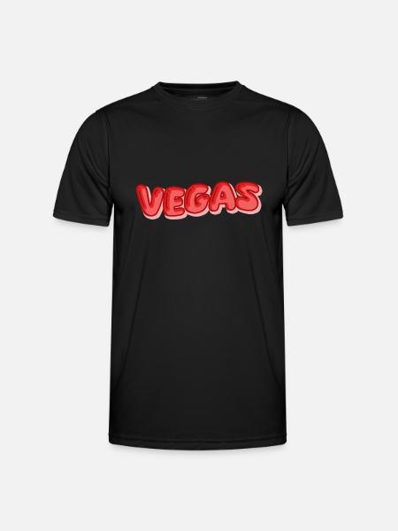 Vacation Vegas - Men's Functional T-Shirt - black