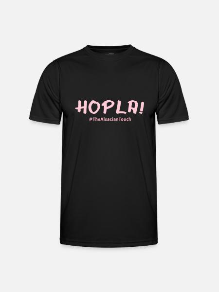 Hopla !! - T-shirt sport Homme - noir