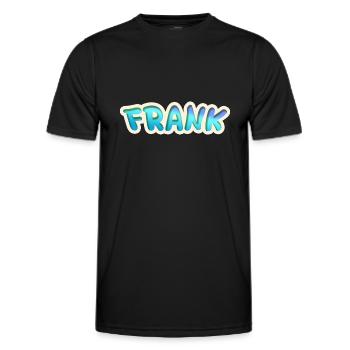 Frank - Männer Funktions-T-Shirt - Schwarz - Vorne - AI Model Male 178 dark (178cm)