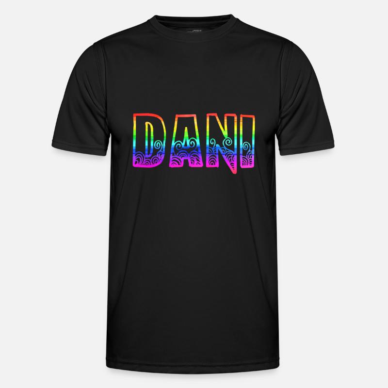 Dani RS Rainbow - Men's Functional T-Shirt - black