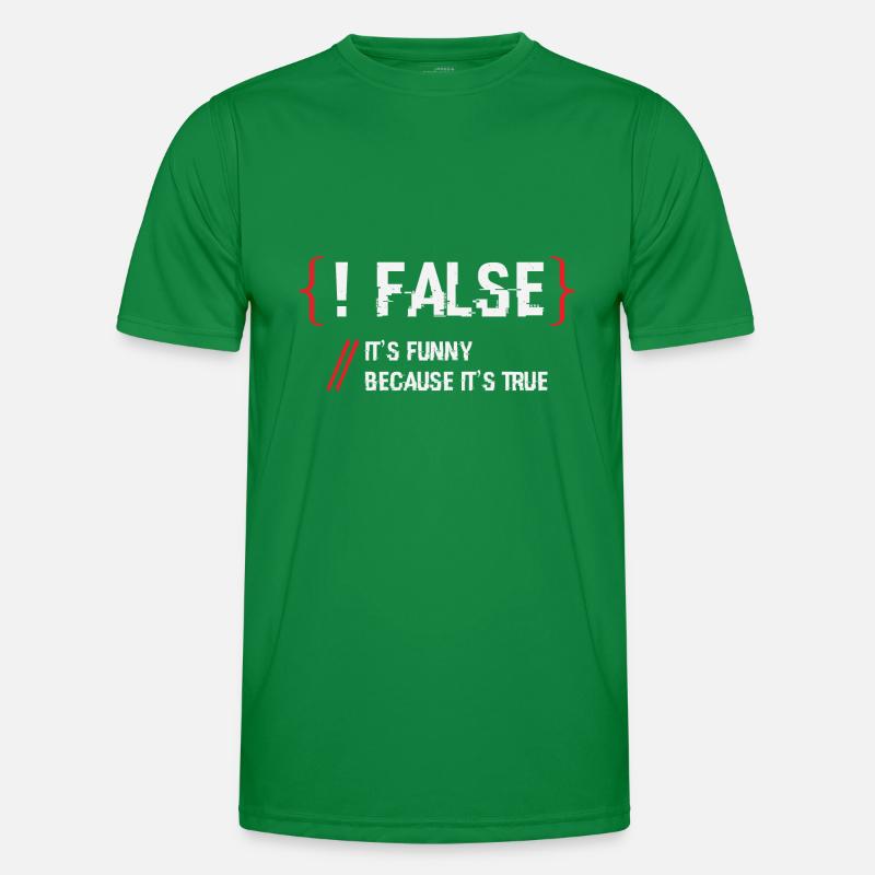 False Programmer Men's Functional T-Shirt