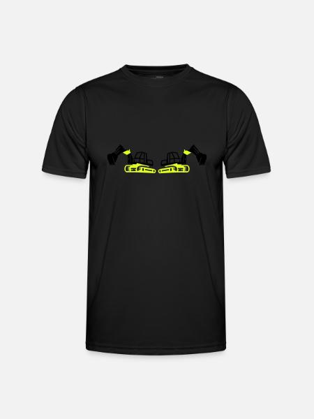Excavatrice 2 - T-shirt sport Homme - noir