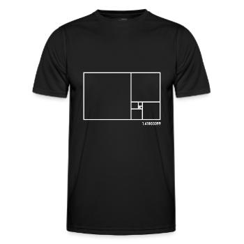 architect - Men's Functional T-Shirt - black - Front - AI Model Male 178 dark (178cm)