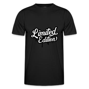 Limited Edition - T-shirt sport Homme - noir - Devant - AI Model Male 178 dark (178cm)