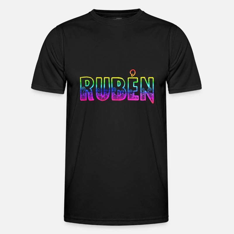 Rubén RS Rainbow Men's Functional T-Shirt