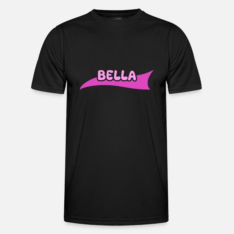 Bella as a given name - Men's Functional T-Shirt - black