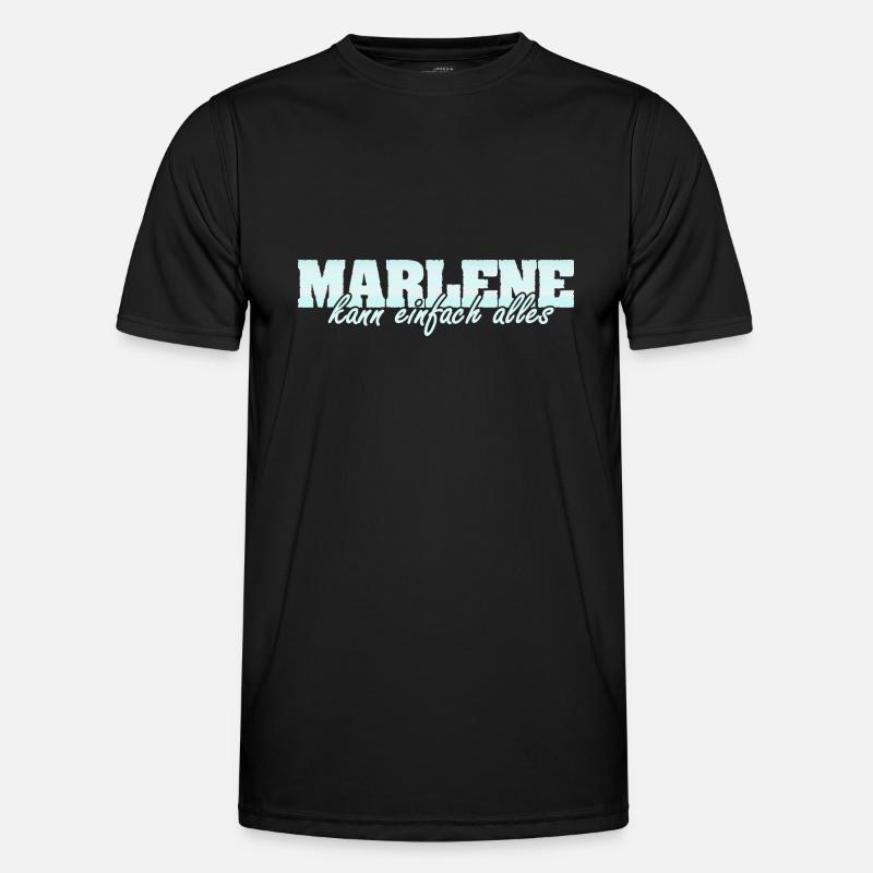 Mrs. Marlene - Men's Functional T-Shirt - black