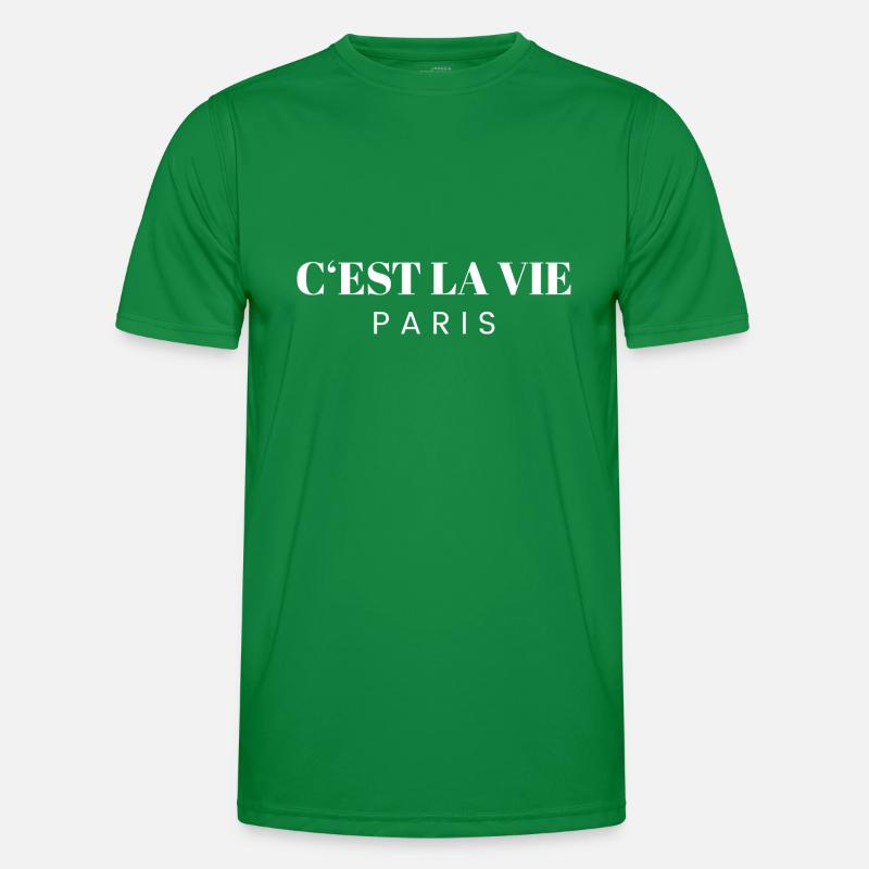 C'est La Vie Paris - saying gift Men's Functional T-Shirt